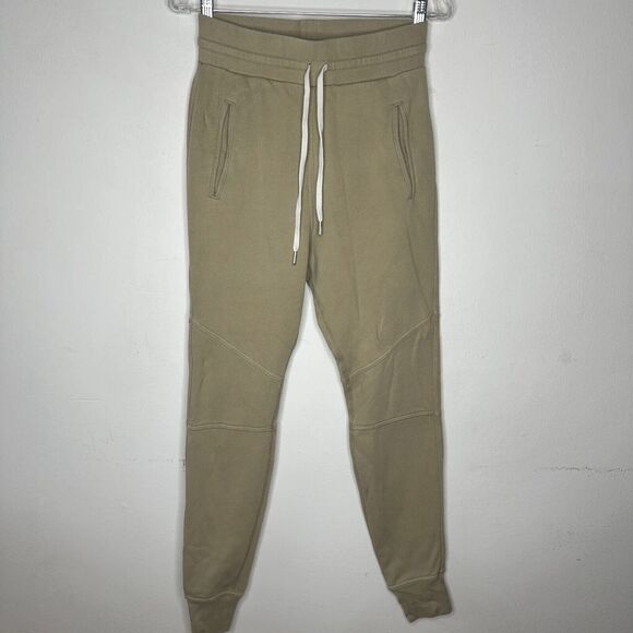 John Elliott Lieutenant Khaki Escobar Drawstring Banded Jogger Zip Pockets 2 - Picture 4 of 16